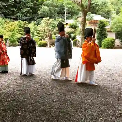 水屋神社の神楽