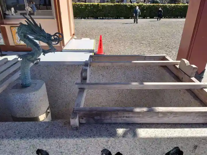 池上本門寺の手水舎