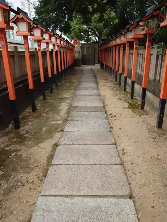 廣田神社の庭園