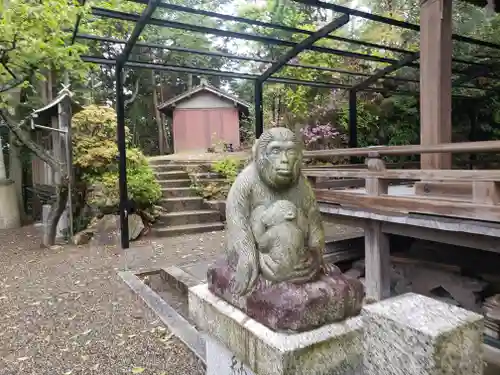 日吉神社の狛犬