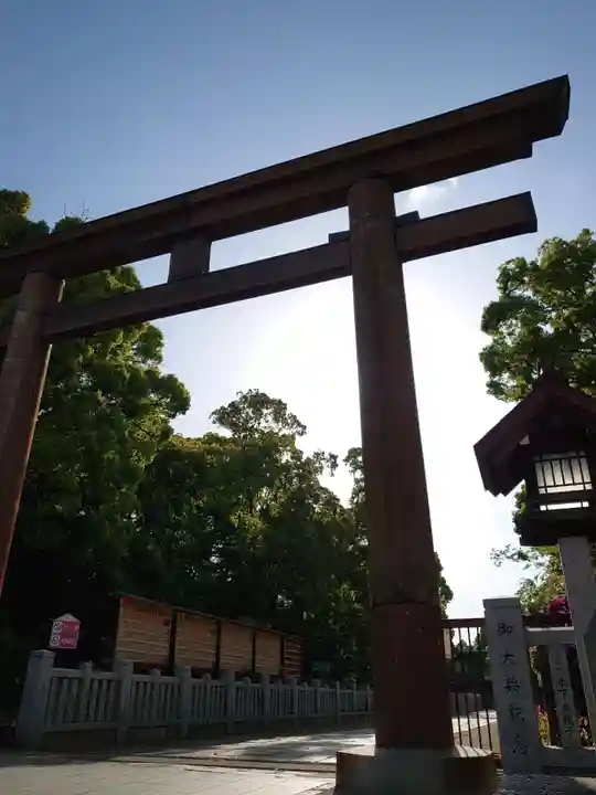 和泉國一之宮 大鳥大社の鳥居