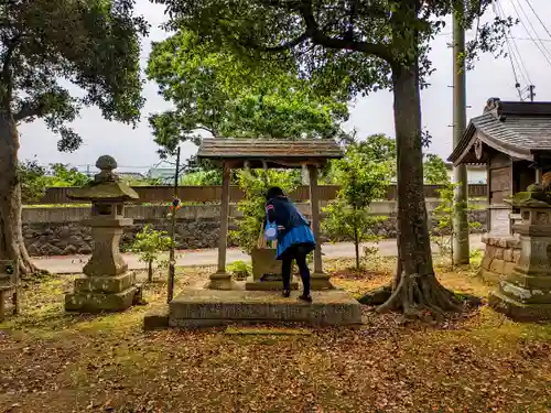 天地神社の手水