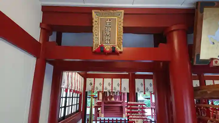 山王稲荷神社(日枝神社末社)の本殿・本堂