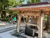 松戸神社の手水舎