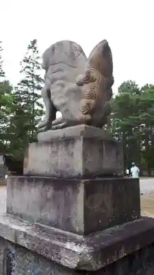 上川神社の狛犬