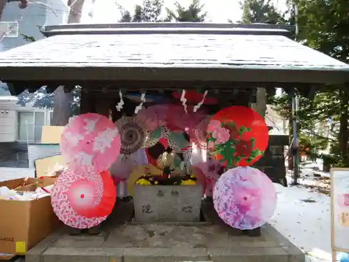 札幌諏訪神社の手水