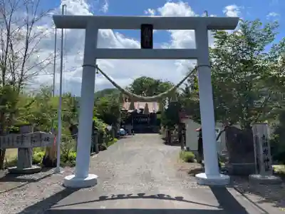 丸瀬布神社の鳥居