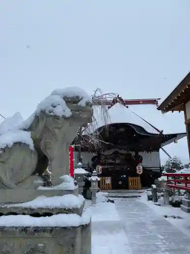 大鏑神社の初詣