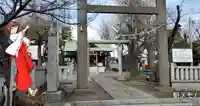 上小松天祖神社の鳥居