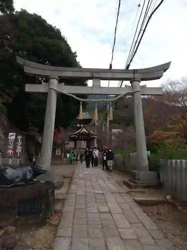 筑波山神社の鳥居