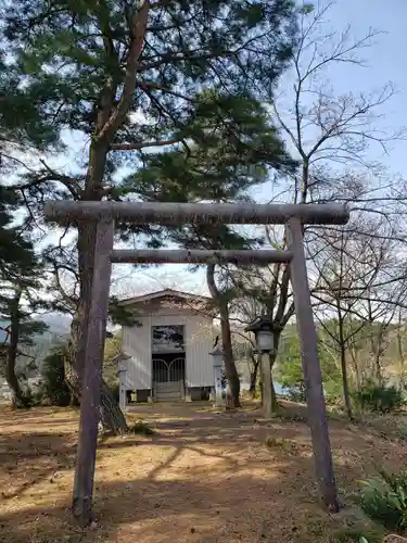 桜ヶ池神社の鳥居