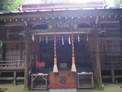 虎柏神社の本殿・本堂