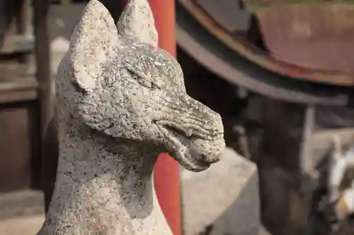 小烏神社の狛犬