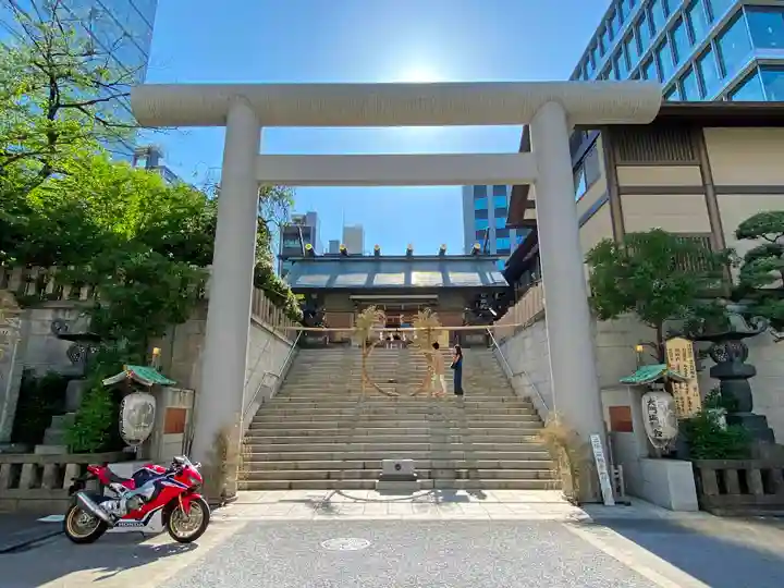 芝大神宮の鳥居