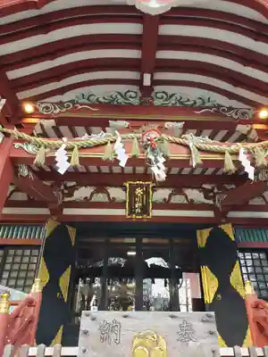 中野氷川神社の本殿・本堂