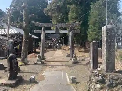 大葦神社の鳥居