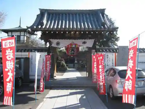 岩槻大師彌勒密寺の山門・神門