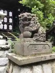大甕神社の狛犬