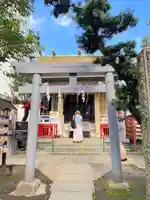 皆中稲荷神社の鳥居