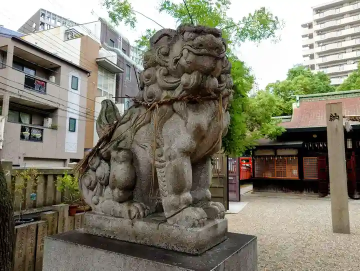 廣田神社の狛犬