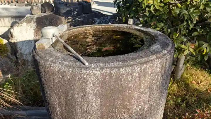 本能寺の手水舎