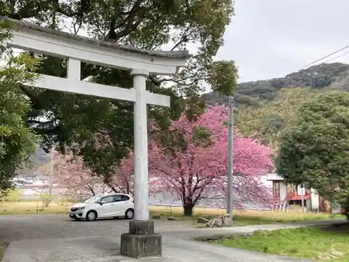 川津来宮神社の鳥居