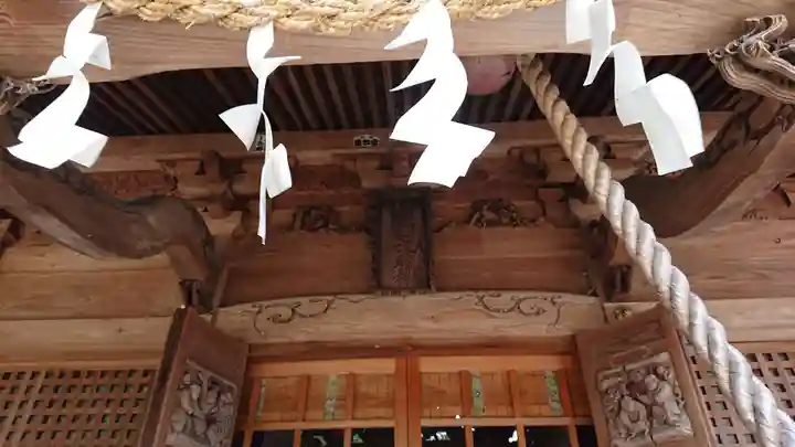 諏訪神社の本殿・本堂