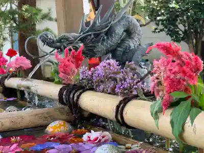 今市報徳二宮神社の手水舎