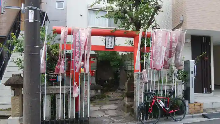 芭蕉稲荷神社の鳥居