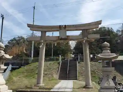 平野八幡神社の鳥居