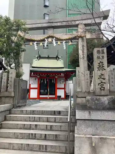 鵲森宮の鳥居