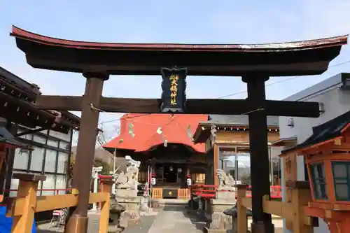 大鏑神社の鳥居