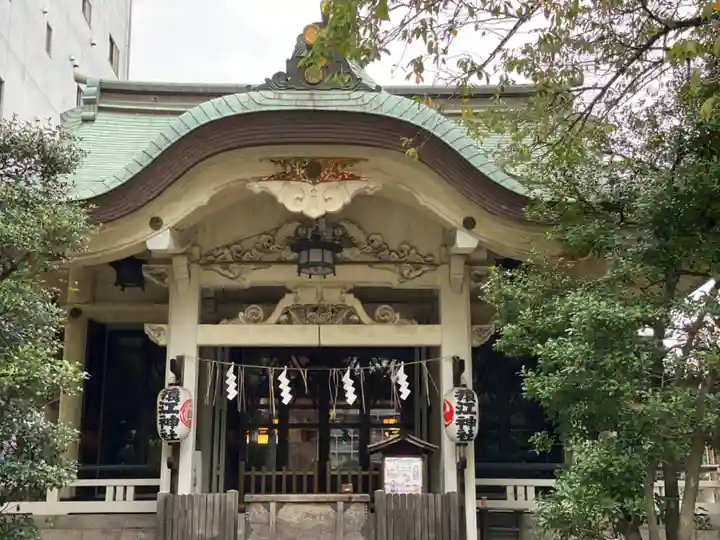 猿江神社の本殿・本堂