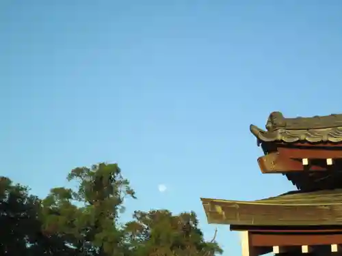 屋久島大社の景色