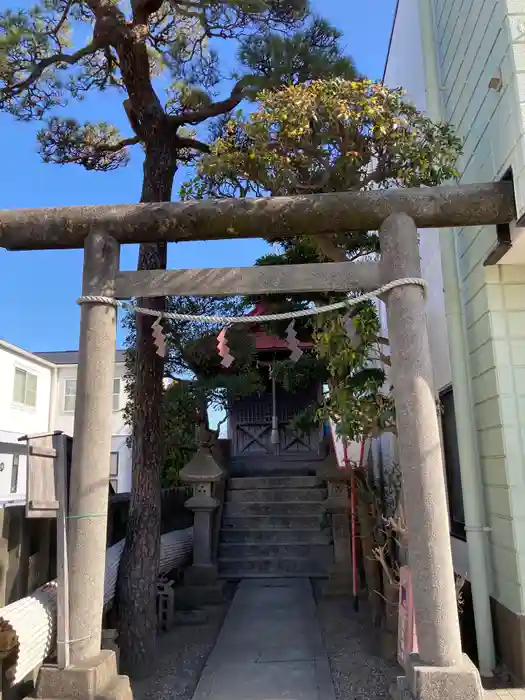 穐葉神社の鳥居