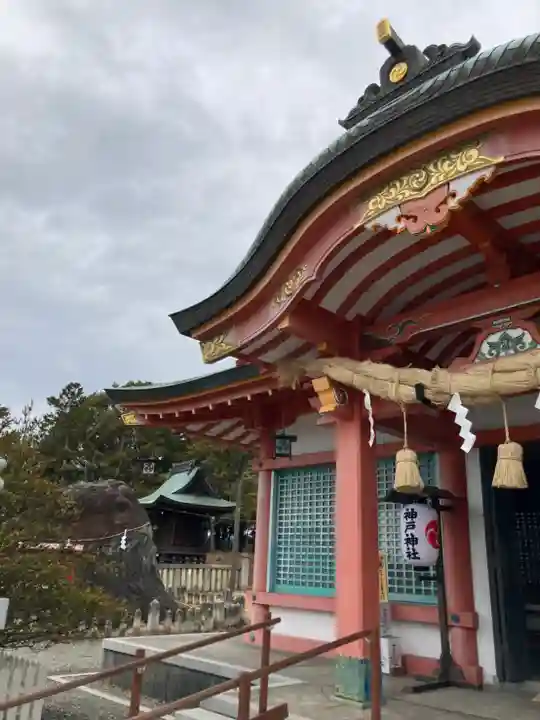 神戸神社の本殿・本堂