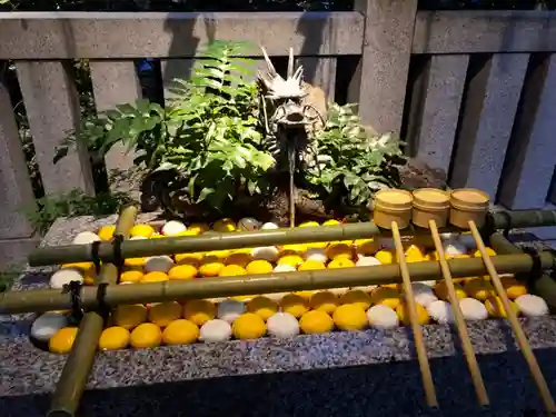 福徳神社（芽吹稲荷）の手水舎