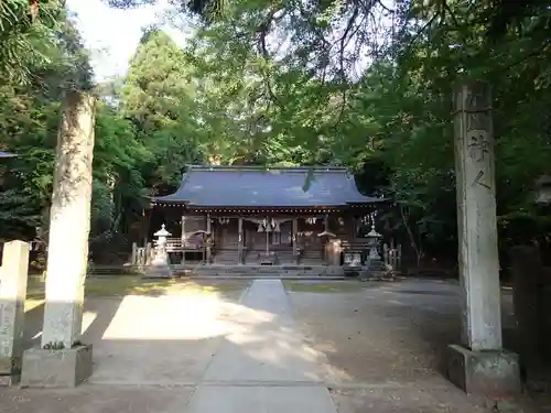 倭文神社の本殿