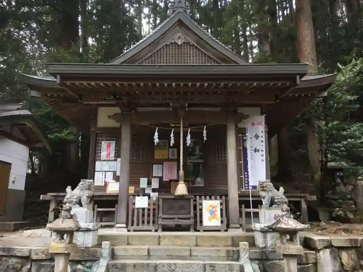 九頭龍神社の本殿・本堂
