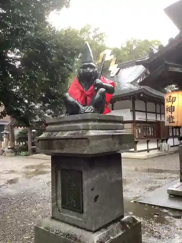 清洲山王宮　日吉神社の狛犬