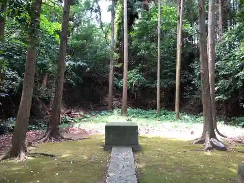 天手長比賣神社跡の景色