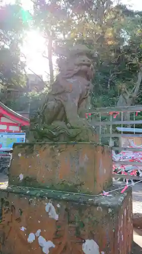 江島神社の狛犬