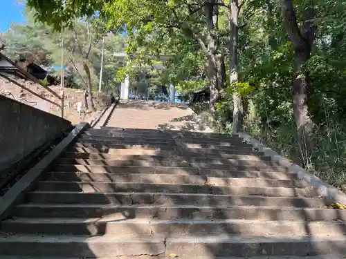 高山神社の景色