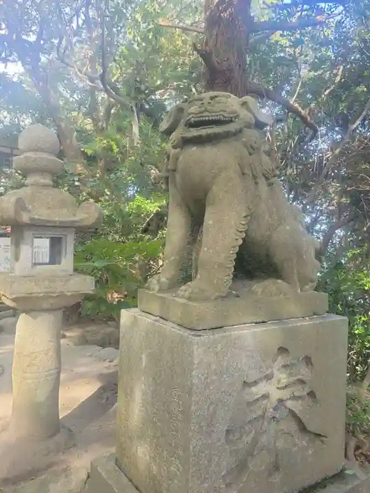 志賀海神社の狛犬
