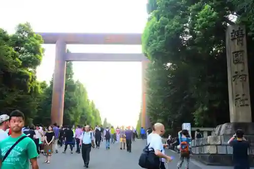 靖國神社の鳥居