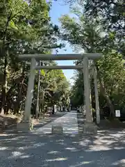 諏訪八幡神社の鳥居