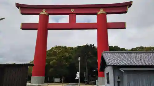 自凝島神社の鳥居