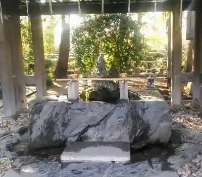 所澤神明社の手水舎