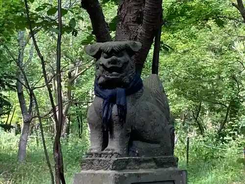 浦臼神社の狛犬