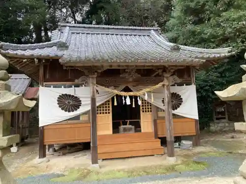 明見神社の本殿